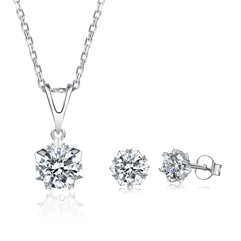 Necklace and earrings set